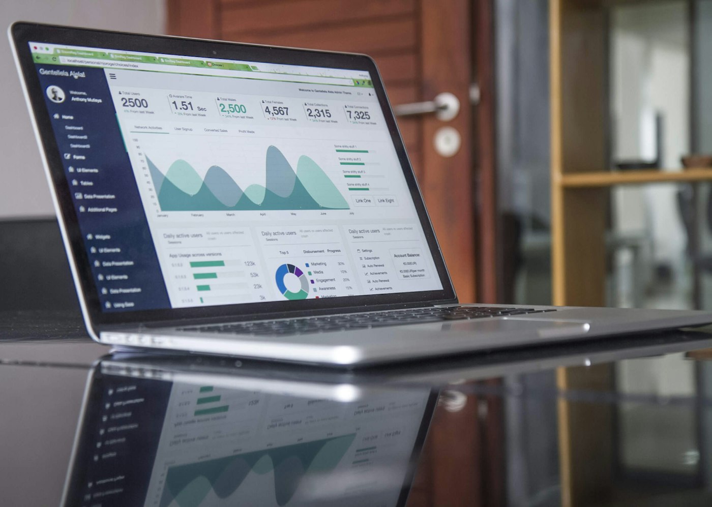 Website crawling en data-indexering visualisatie